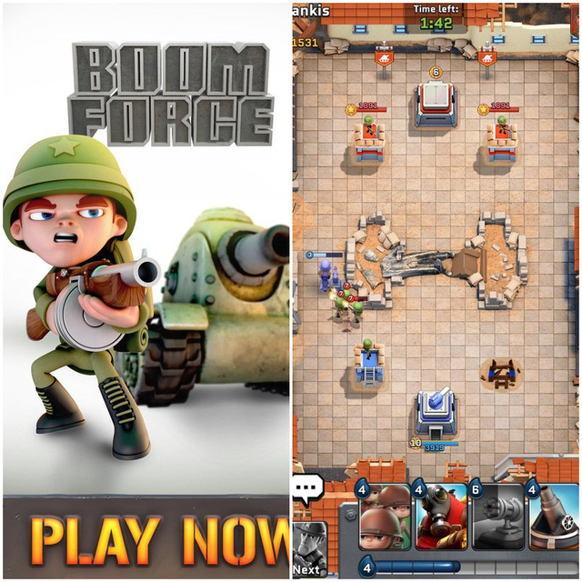 Boom Force - Game chiến thuật mang bối cảnh Thế Chiến thứ 2