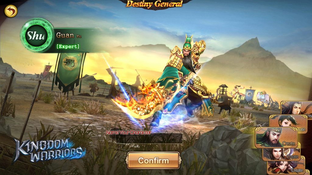 Siêu phẩm mobile Kingdom Warriors chuẩn bị về Việt Nam dưới tay VTC Game