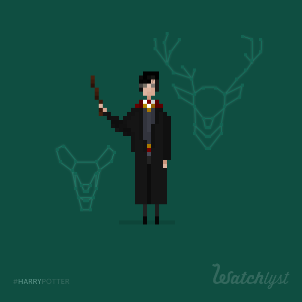 Khi những nhân vật trong Harry Potter hóa thân thành hoạt hình pixel cực dễ thương 12