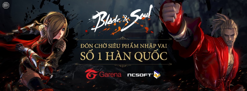 Trang chủ Blade & Soul Việt Nam chính thức ra mắt game thủ
