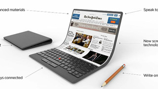 Lenovo nhá hàng thiết kế laptop với màn hình uốn dẻo sẽ được ra mắt trong tương lai