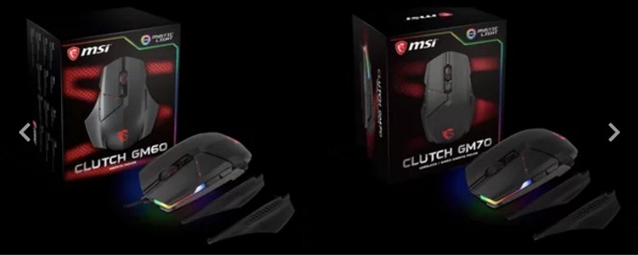 MSI công bố 2 chuột chơi game dòng Clutch mới.