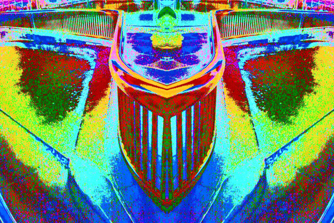 Hoa mắt với chiếc iPhone đời đầu bị lỗi camera khiến những tấm ảnh chụp trở nên ảo diệu