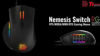 Thermaltake giới thiệu thêm chuột chơi game Nemesis Switch giá rẻ với 16 nút tùy chỉnh