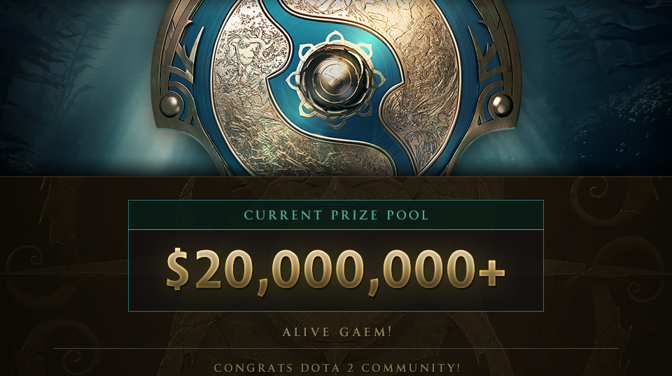 DOTA 2: Tiền thưởng TI 7 đã vượt qua mốc 20 triệu USD sau 2 tháng