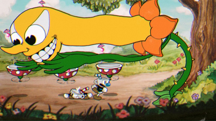 Bom tấn bắn súng màn hình ngang Cuphead nói không với PS4