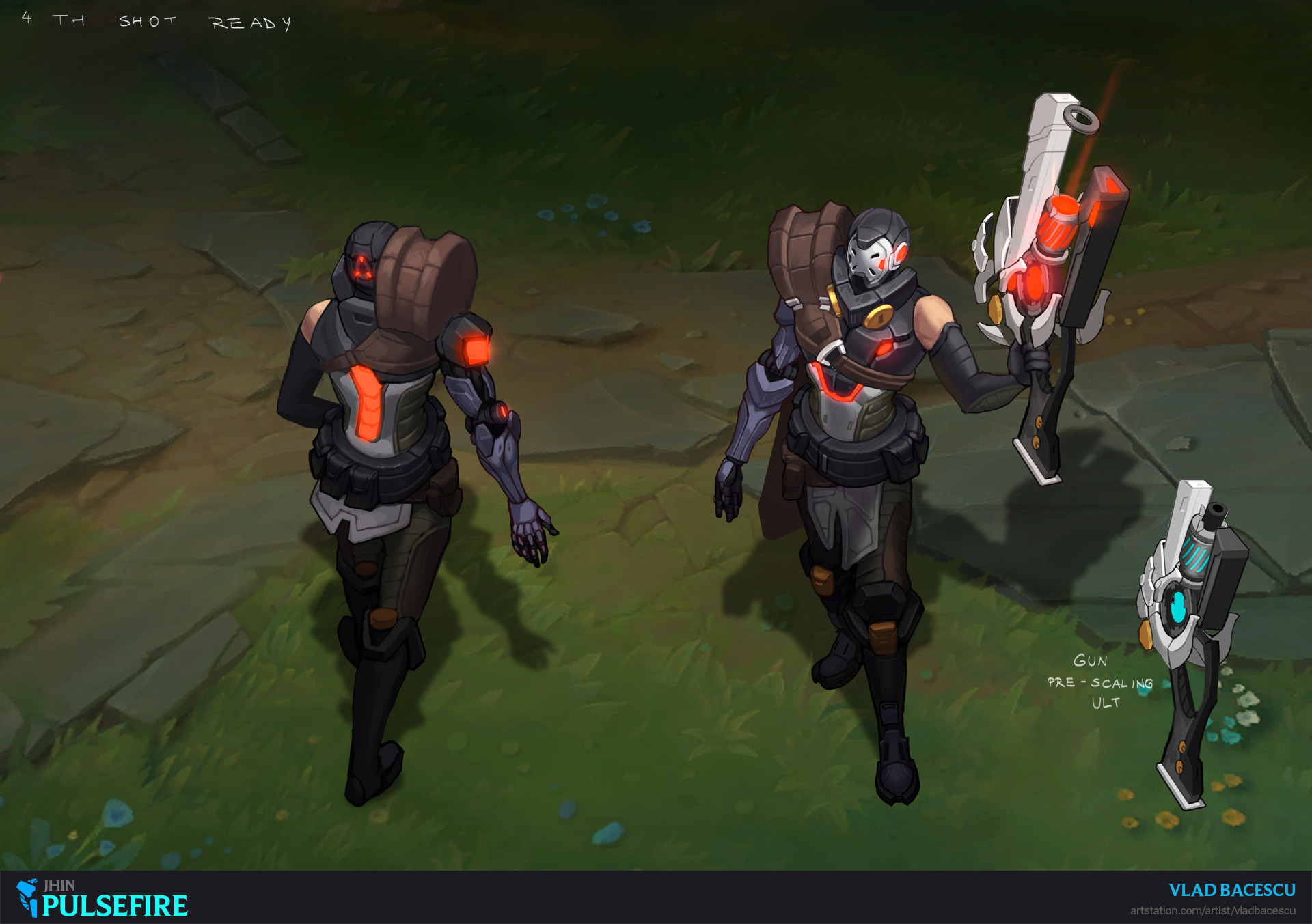 LMHT: Xuất hiện bản thiết kế Jhin Vũ Khí Tối Thượng tuyệt đẹp của người hâm mộ