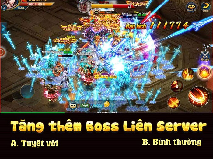Kiếm Vương Chi Mộng liên tục mở server mới nhưng vẫn vắng bóng game thủ tham gia