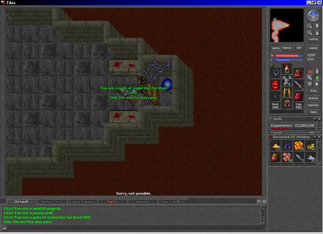 Game thủ đạt level 999 trong game Tibia sau 12 năm và cái kết đắng sau cánh cửa bí mật