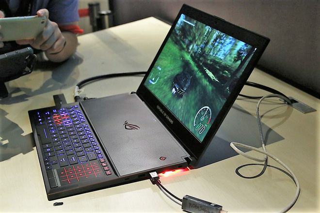 Đây là chiếc laptop chơi game mỏng gần bằng MacBook Pro của Apple, rẻ hơn và hiệu năng thì vượt trội hơn hẳn