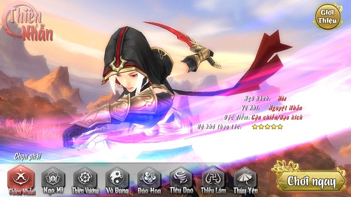 VLTK Mobile: Đào Hoa và Thiên Nhẫn hot trở lại sau bản cập nhật mới