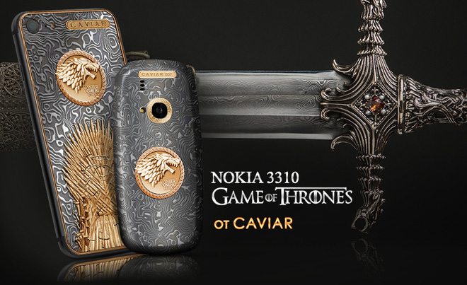 Đón chào season 7 "Game of Thrones", Caviar ra mắt Nokia 3310 và iPhone 7 phiên bản “thép valyrian”, giá chỉ từ 57 triệu