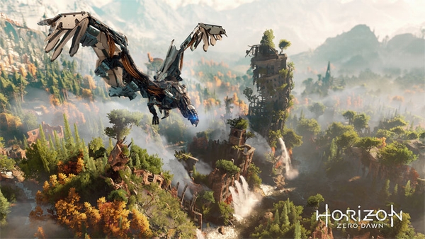 Fan tái tạo hình ảnh Horizon: Zero Dawn cực đẹp bằng Lego