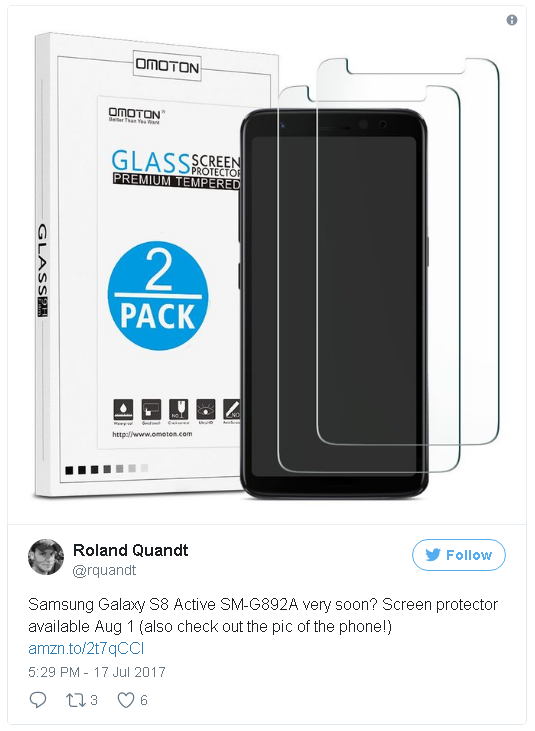 Lộ diện phiên bản Galaxy S8 đặc biệt với thiết kế không cong