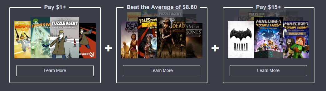 Trải nghiệm 9 siêu phẩm của Telltale chỉ với 1 USD cùng Humble Bundle mới