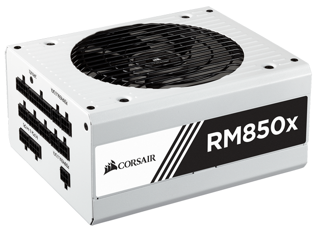 Corsair RMx White Series sẽ thỏa mãn cơn khát nguồn màu trắng cho bạn