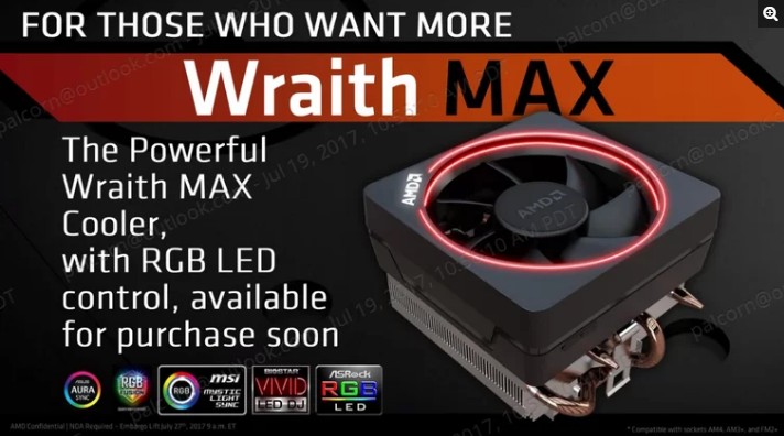 Chiều lòng người dùng, AMD cho ra mắt tản nhiệt Wraith Max giá chỉ $59