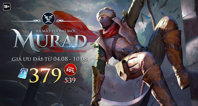 Liên Quân Mobile: Giá bán chính thức của Murad lại không quá đắt như dự đoán