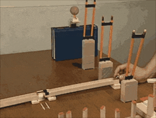 18 cảnh công trình Domino sụp đổ vô cùng đã mắt được thực hiện 14