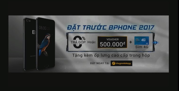 "Chất tới từng đồng" với Bphone 2017 - giá bán và ngày ra mắt.