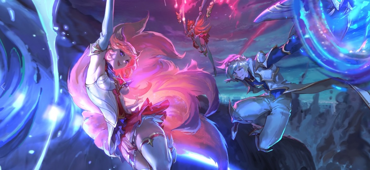 LMHT: Ahri, Ezreal, Syndra, Miss Fortune và Soraka gia nhập Vệ Binh Tinh Tú!