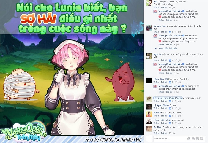 Game thủ 'bo xì' Vương Quốc Trên Mây khi thính cứ thả mà game chẳng ra