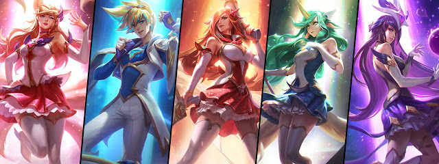 LMHT: Hình ảnh đại diện của 5 trang phục Vệ Binh Tinh Tú mới nhất