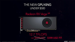 Giá bán đề nghị $499 của AMD RX Vega 64 "mông lung như một trò đùa"