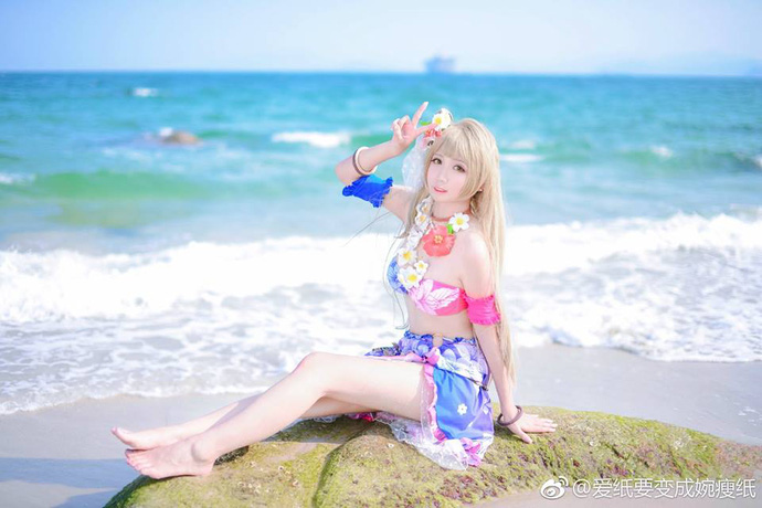 Cosplay cô nàng Minami Kotori  trong Love Live đáng yêu vô cùng