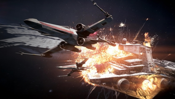 Star Wars Battlefront 2: Hỗn chiến 24 người trong Starfighter Assault