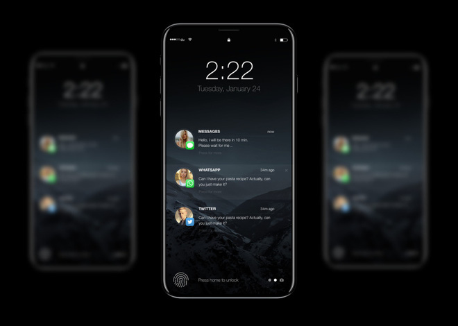 Rò rỉ hình ảnh khẳng định iPhone 8 sẽ có tính năng quét khuôn mặt 3D tốc độ "một phần triệu giây""