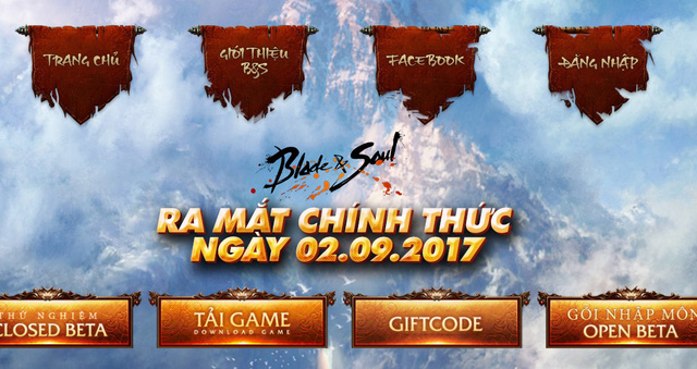 Blade and Soul Việt ra mắt chính thức đúng ngày Quốc Khánh 2/9