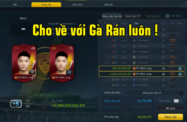 Thi đấu quá tệ khiến U22 Việt Nam loại khỏi SEA Games 29, Phí Minh Long bị tẩy chay thảm hại trong FIFA Online 3