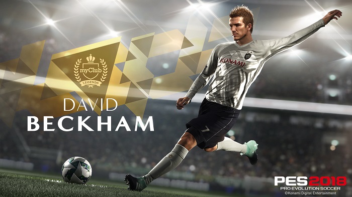 David Beckham sẽ có mặt trong Pro Evolution Soccer 2018