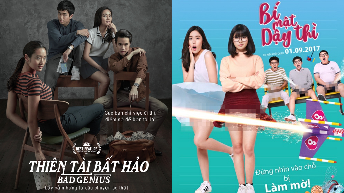 Hai phim học đường Thái siêu “bựa” ra mắt trong tháng Chín