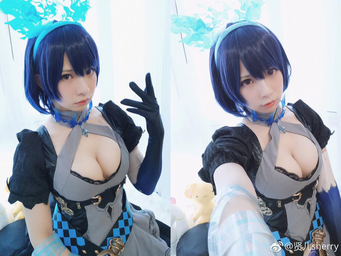 Cosplay nàng hầu Yoko Taro cực dễ thương trong SINoALICE