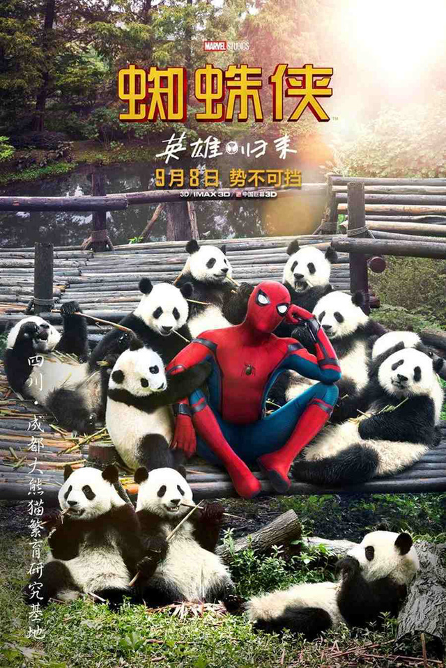 Xuất hiện poster phim Spider-man: Homecoming buồn cười không nhặt được mồm tại Trung Quốc