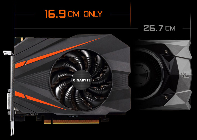 Gigabyte ra mắt chiếc GTX 1080 nhỏ nhất từ trước đến nay