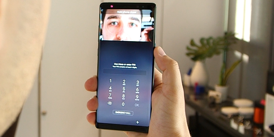 Tính năng bảo mật khuôn mặt của Galaxy Note8 bị qua mặt chỉ bằng một bức ảnh selfie