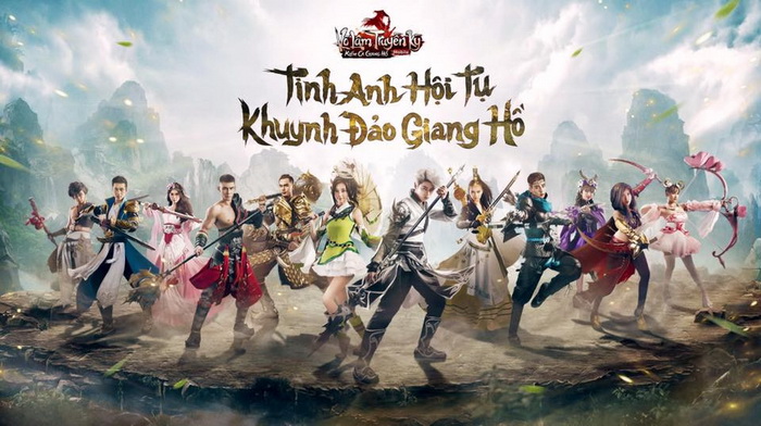 The Face Võ Lâm Truyền Kỳ Mobile chính thức ra mắt game thủ 