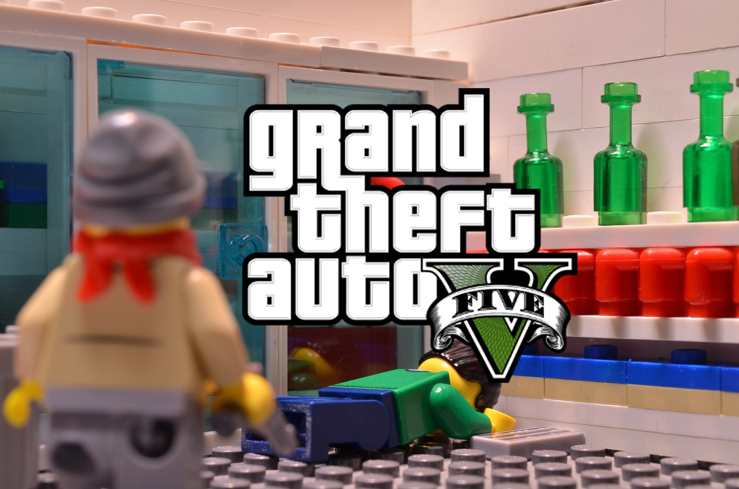 Thanh niên kỳ công dựng clip GTA bằng LEGO siêu chất