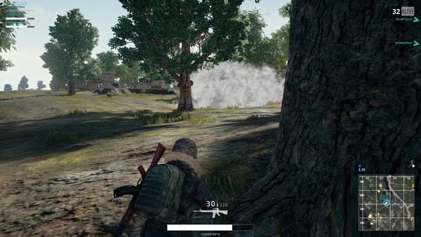 PlayerUnknown's Battlegrounds bổ sung vũ khí mới và hiệu ứng sương mù