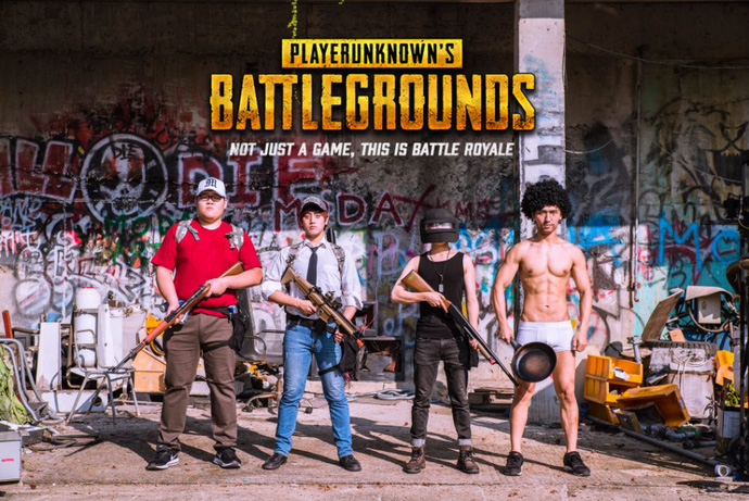 Cười đau bụng với bộ ảnh Cosplay PUBG chất nhất quả đất