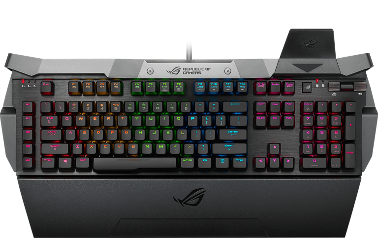 ASUS đem RGB lên bàn phím chơi game ROG Horus
