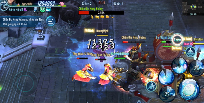 Công Phòng Chiến - Tính năng game MOBA mới lạ trong VLTK Mobile