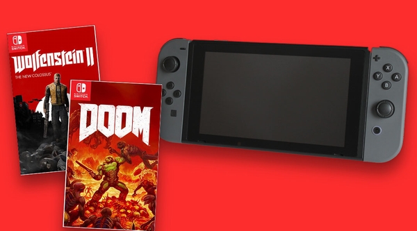 Nintendo Switch: Bethesda hé lộ Doom và Wolfenstein 2 cho hệ máy này
