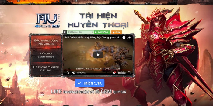 MU Online Web sẽ chính thức ra mắt game thủ vào tháng 10 sắp tới