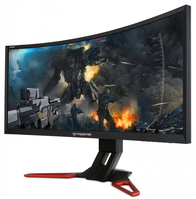 Acer Predator Z35 - Màn hình chơi game siêu mượt với thiết kế góc cạnh