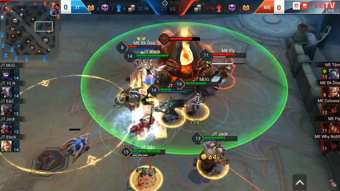 Liên Quân Mobile: Tổng kết kết quả vòng 2 17/09 - Các đội miền Bắc gặt hái thắng lợi mĩ mãn