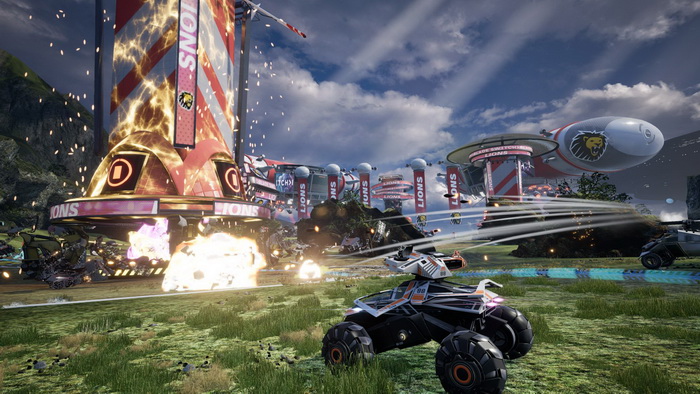 Switchblade - Tựa game đua xe chiến thuật eSports chuẩn bị ra mắt trên PC và PS4